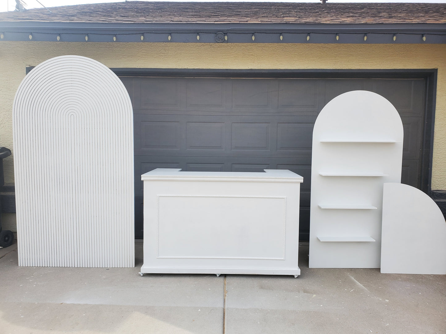 Bundle - Treat wall + 2D ripple panel + 5ft Mobile bar