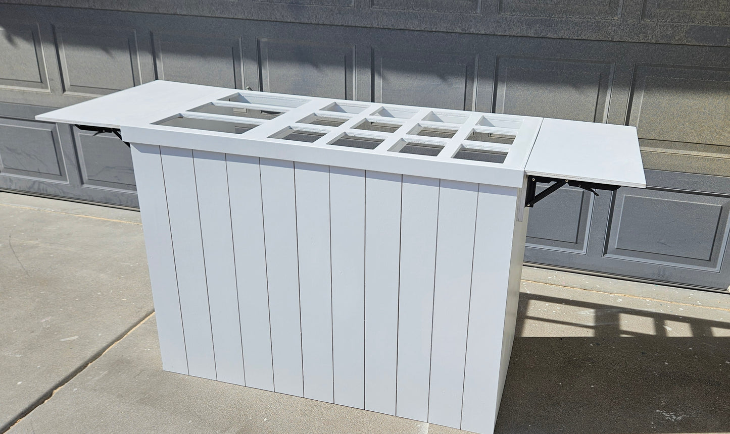 TABLE - Snack bar with sides/front lines