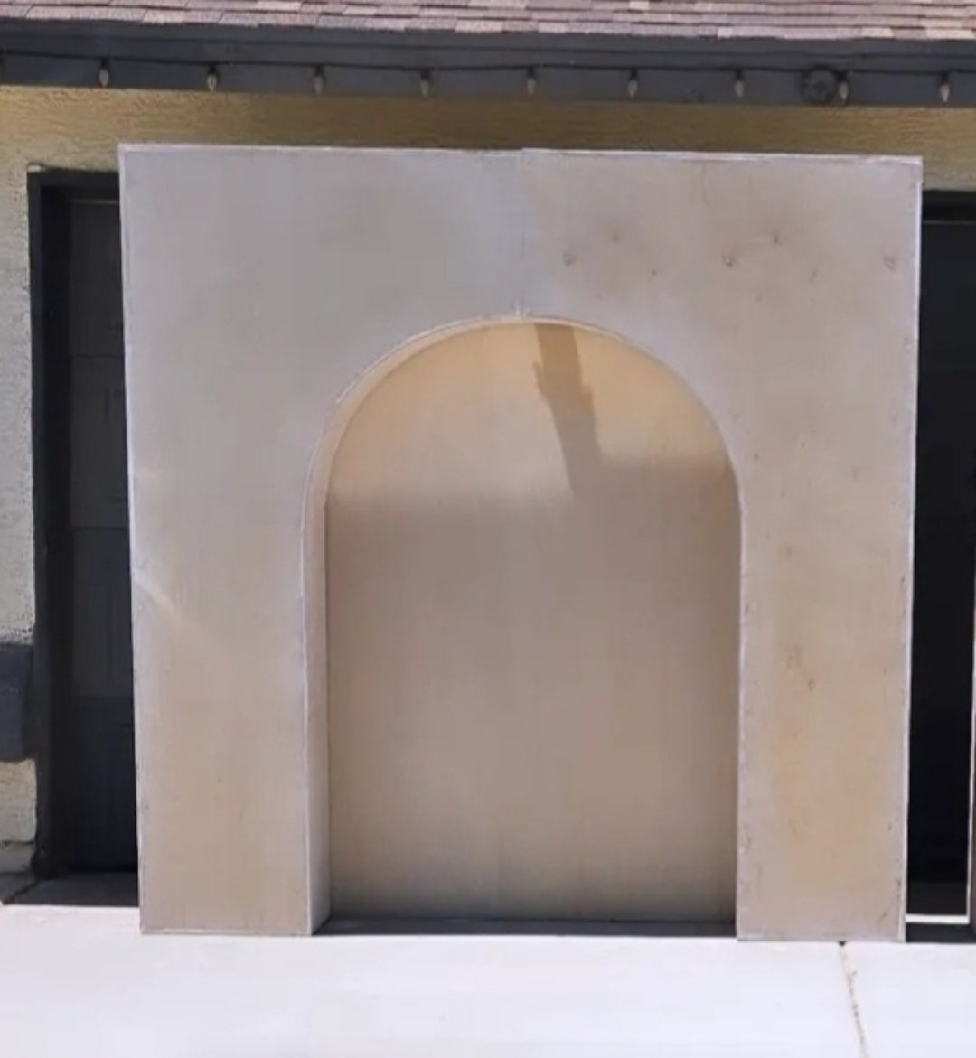 Backdrop - 3D arch plain