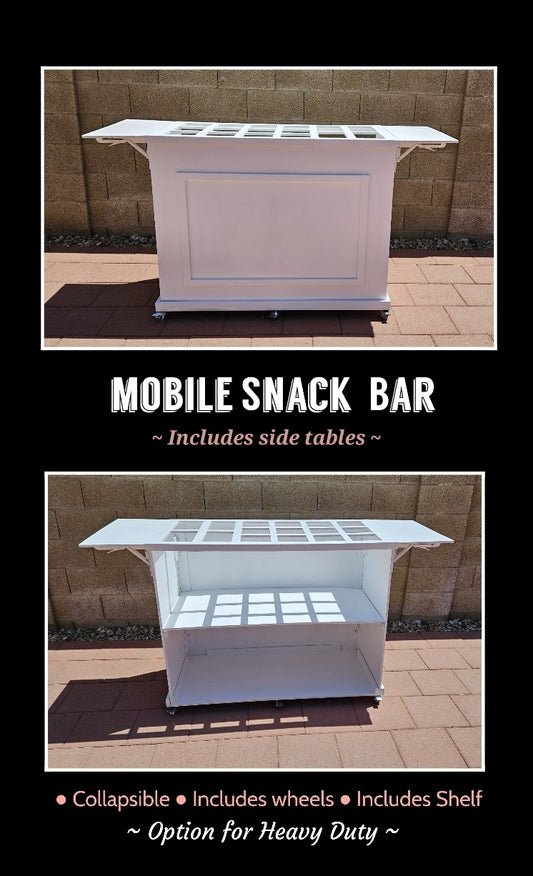 Table - Snack Bar Portable  - Heavy duty option