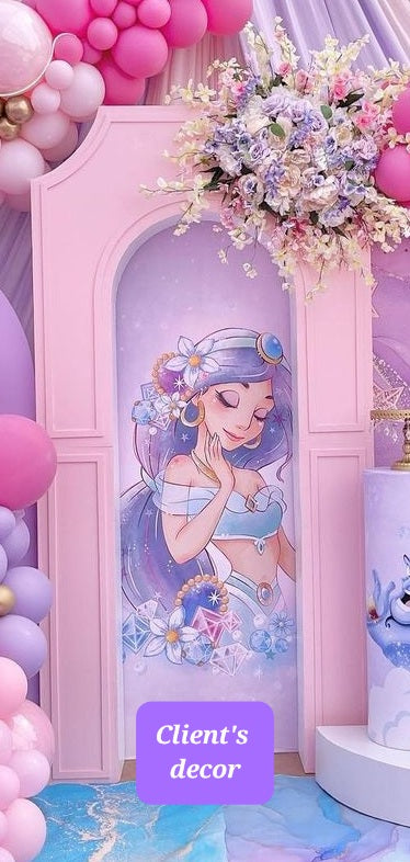 Backdrop - 3D arch trim 2