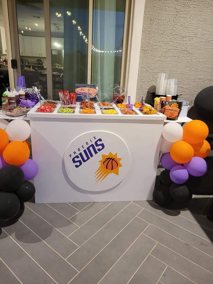 TABLE - Snack bar with sides (style 2)