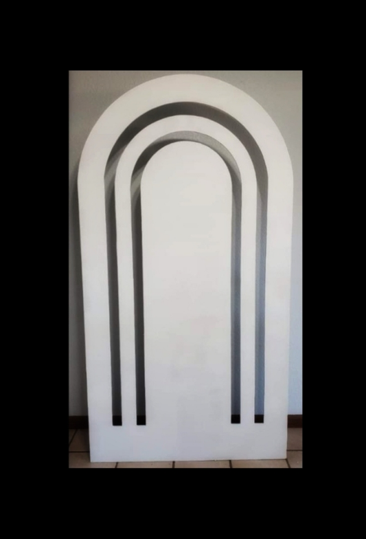 Backdrop - panel double arch