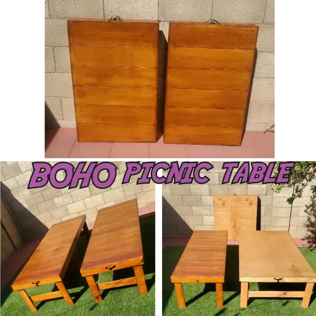 Table - Boho picnic tables