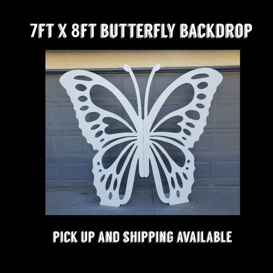 Backdrop - butterfly foldable