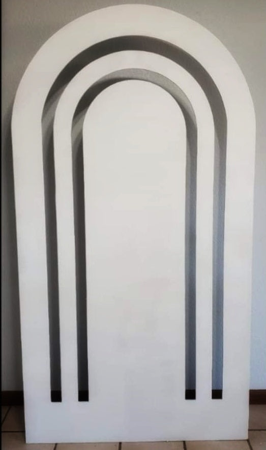 Backdrop - panel double arch