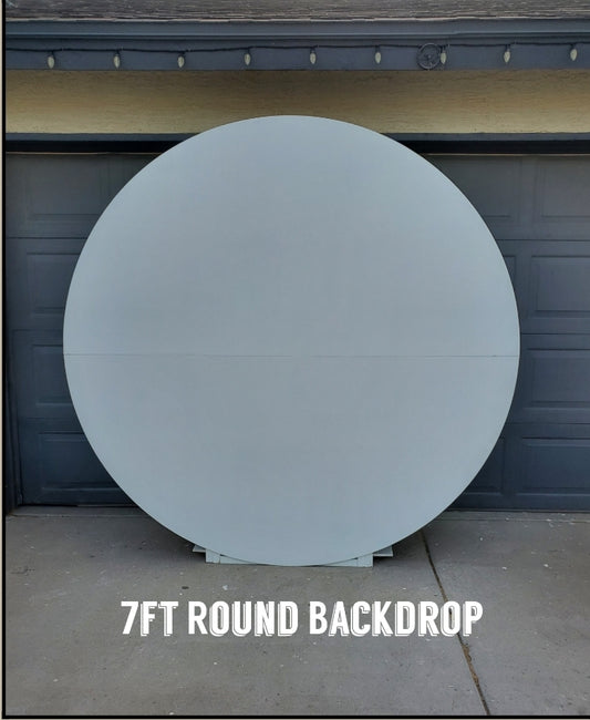 Backdrop - 7ft Round