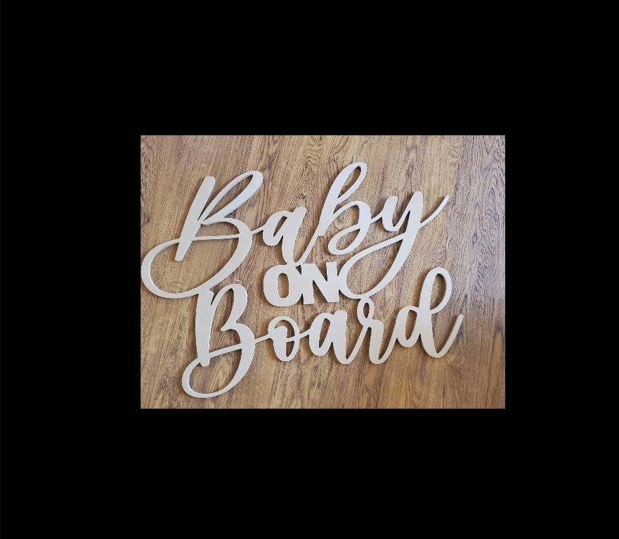 Z - Sign Baby on Board