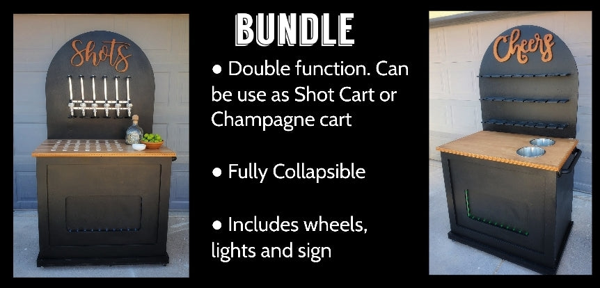 BUNDLE - Tipsy cart