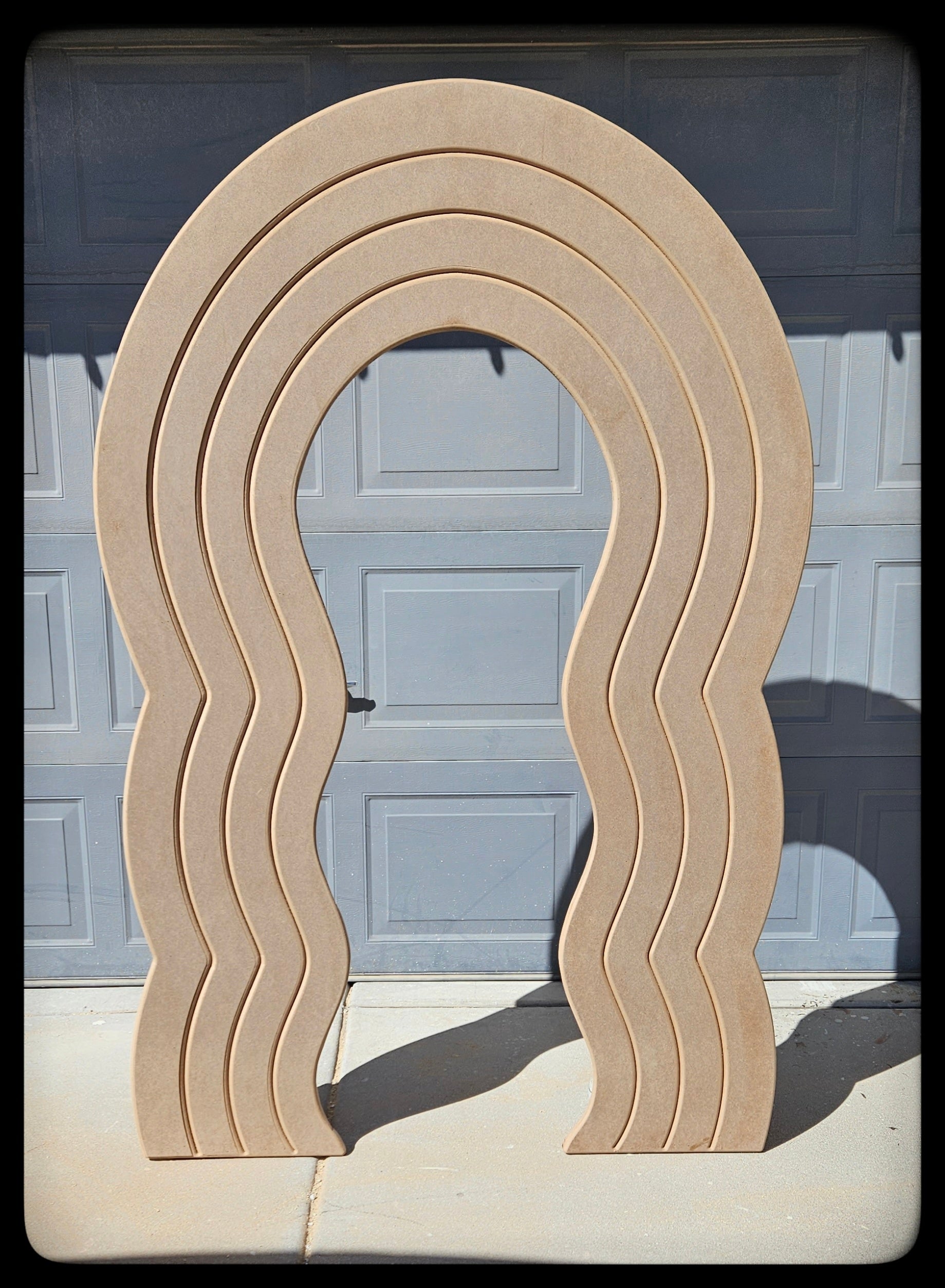 Backdrop - 3D Riple Wavy Arch – CC_eventpropdesign