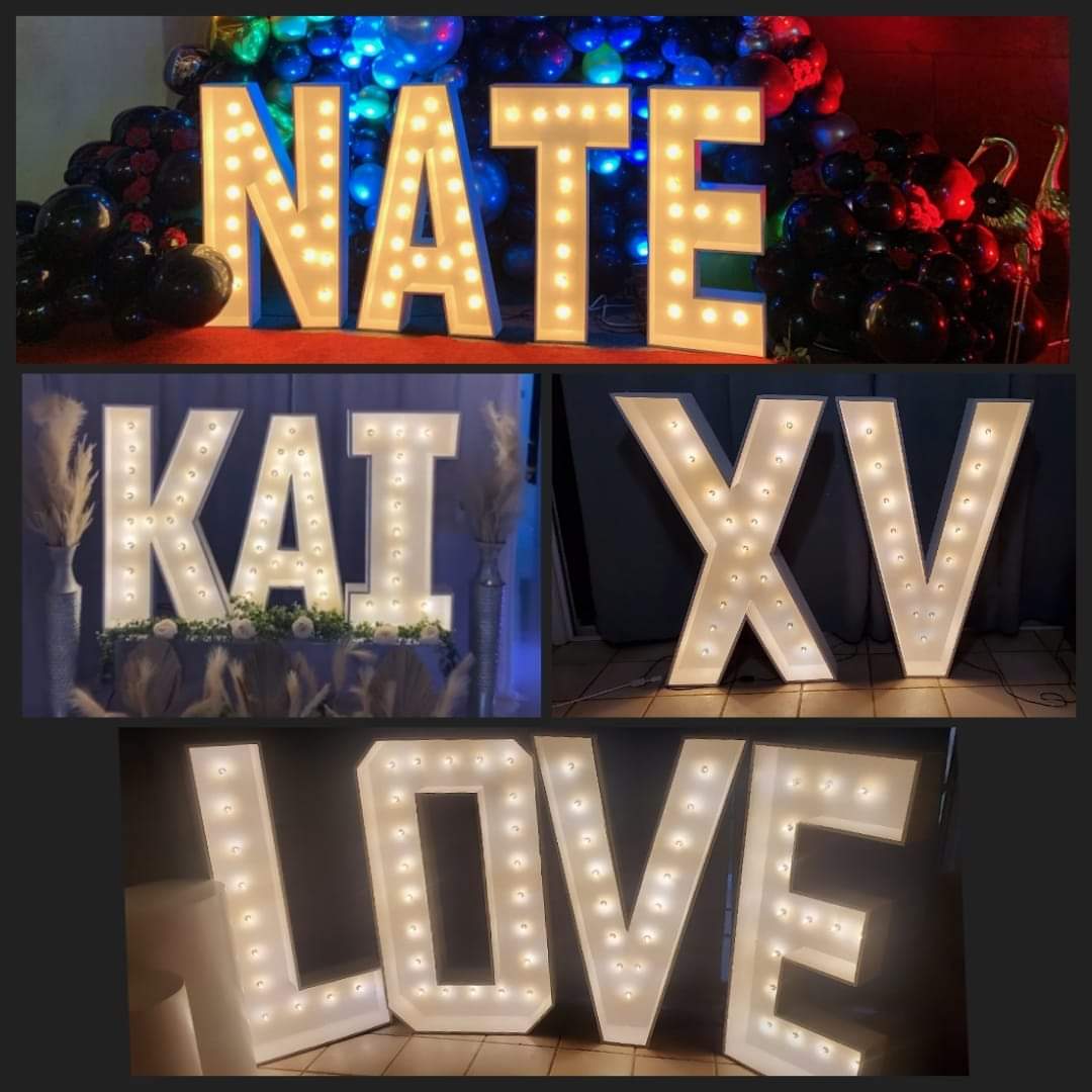 Marquee - 3D letters/numbers 4ft