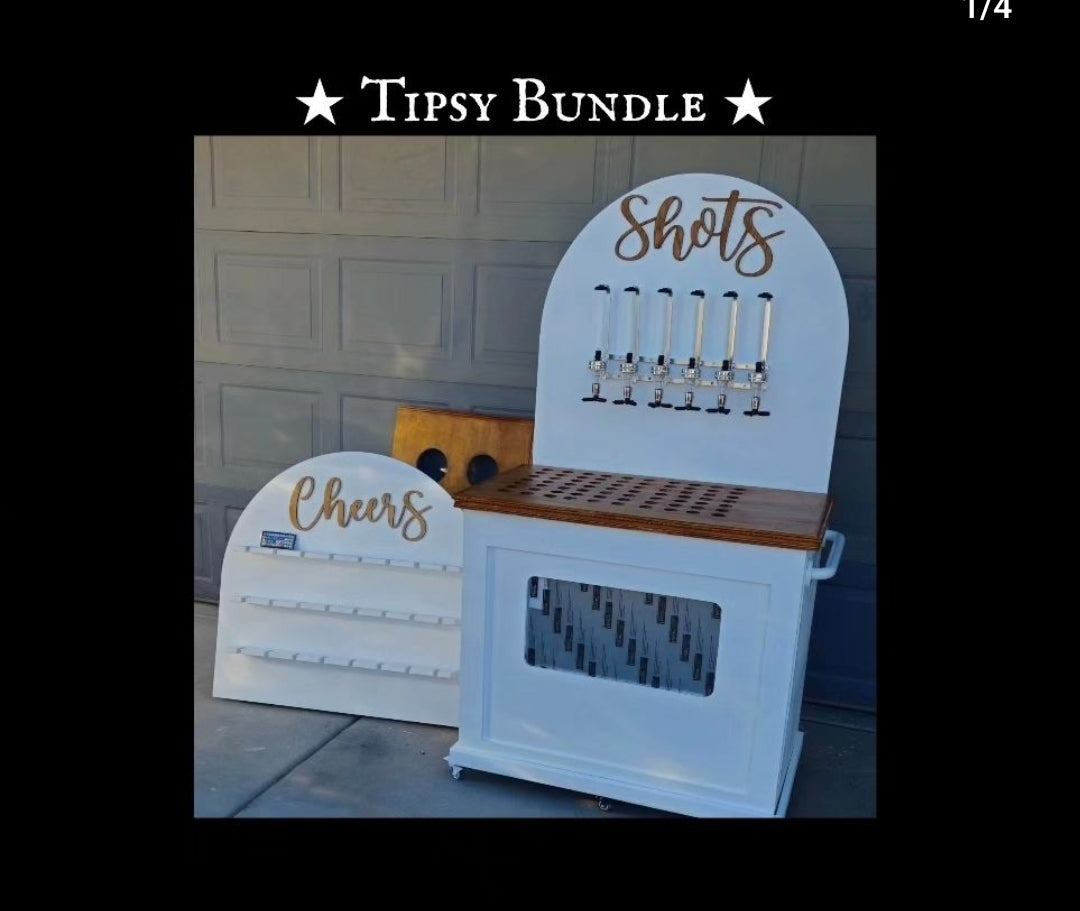 BUNDLE - Tipsy cart