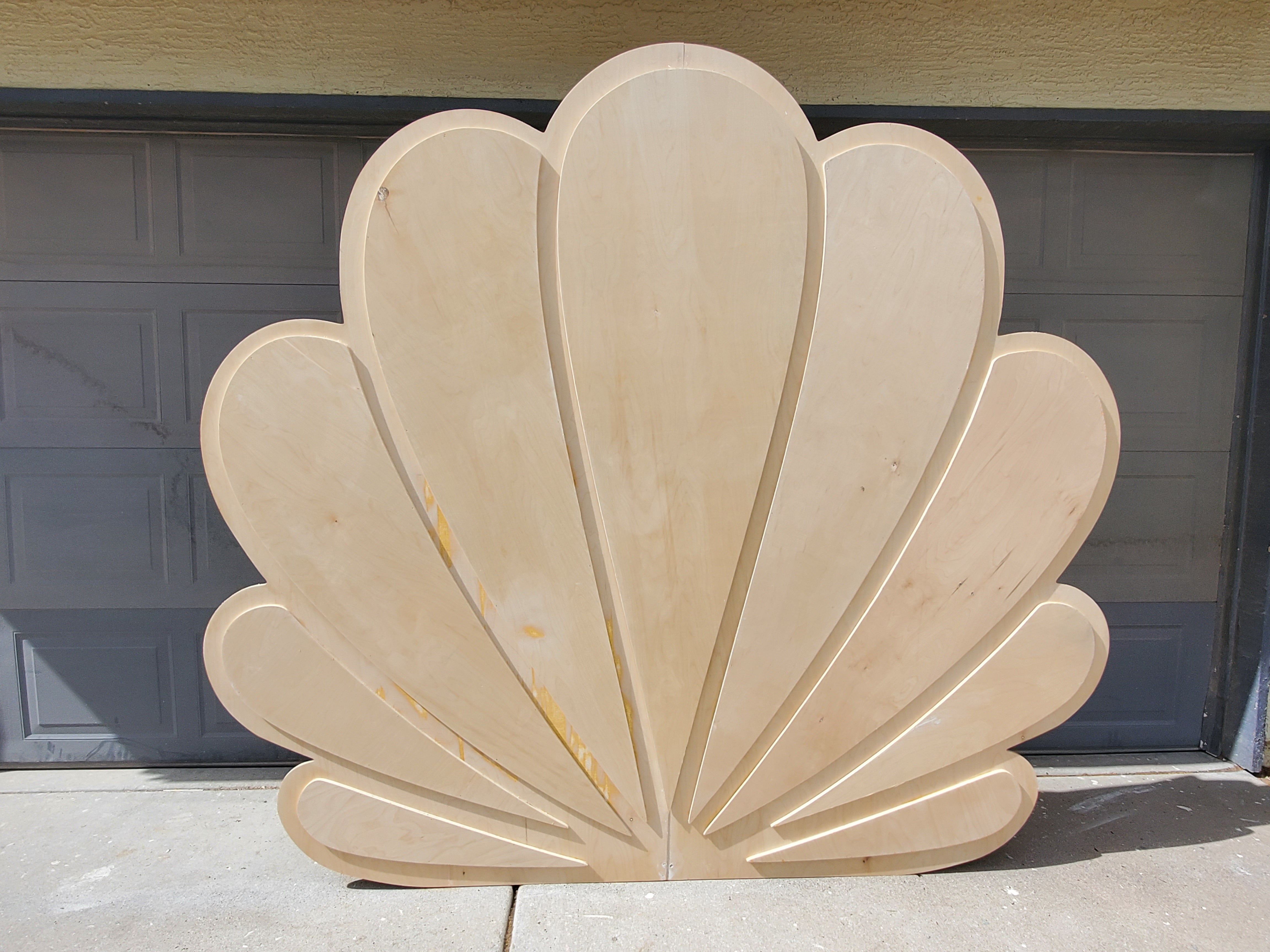 Backdrop - Seashell 2D Double layer – CC_eventpropdesign